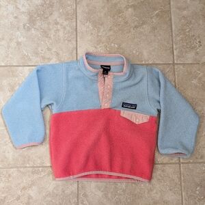Patagonia Baby Lightweight Synchilla® Snap-T® Pullover Size 2T